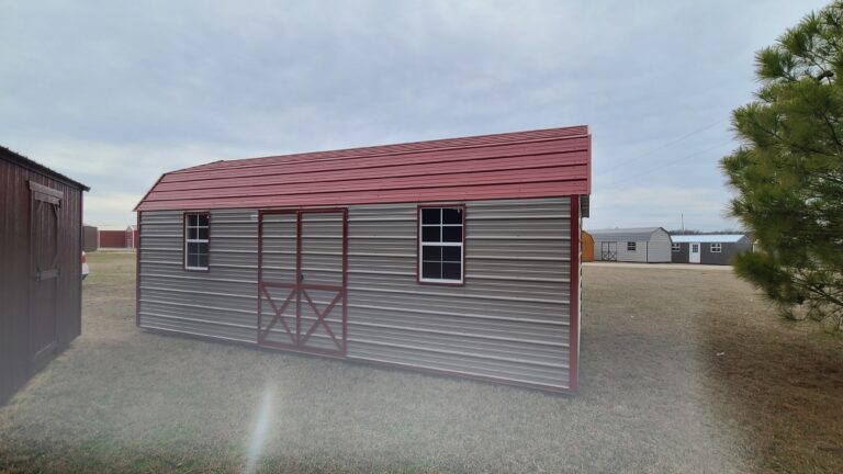 12x24 Metal Loft Barn