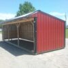 10x28 Metal Horse Barn