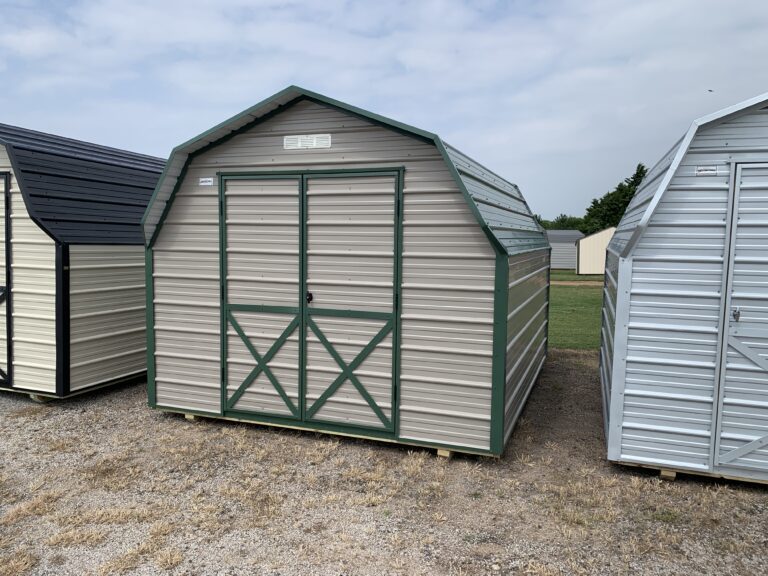 10x12 Metal Mini Barn