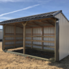10x28 Metal Horse Barn