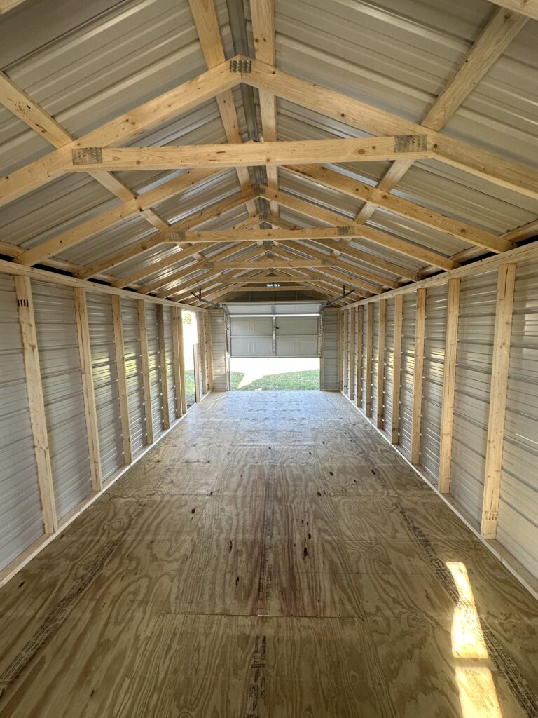12x28 Metal Portable Garage