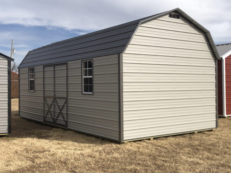 12x20 Metal Loft Barn