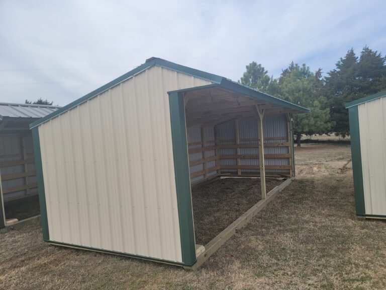 10x24 Metal Horse Barn