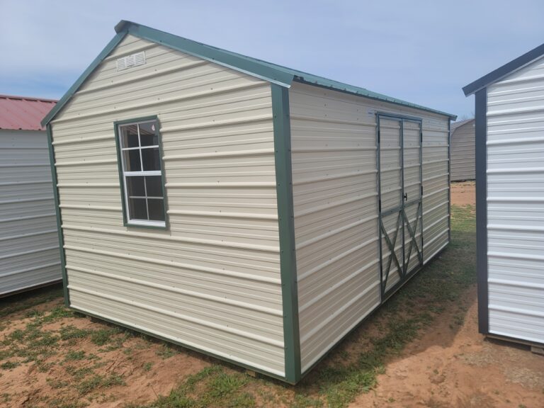 10x16 Metal Cottage Barn