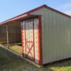 10x28 Metal Horse Barn w/ Tack