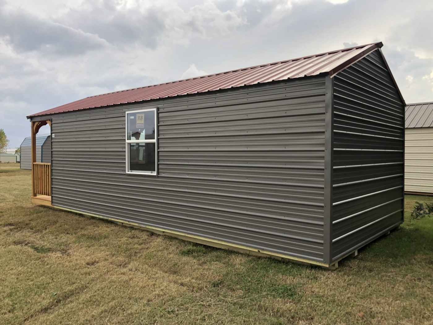 metal building cabin for sale in oklahoma