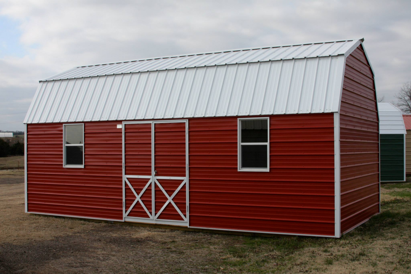 metal lofted barns for sale in oklahoma