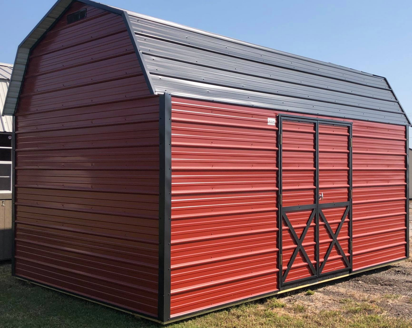 metal lofted sheds