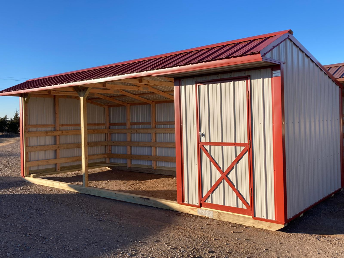 steel horse barns with tack room for sale